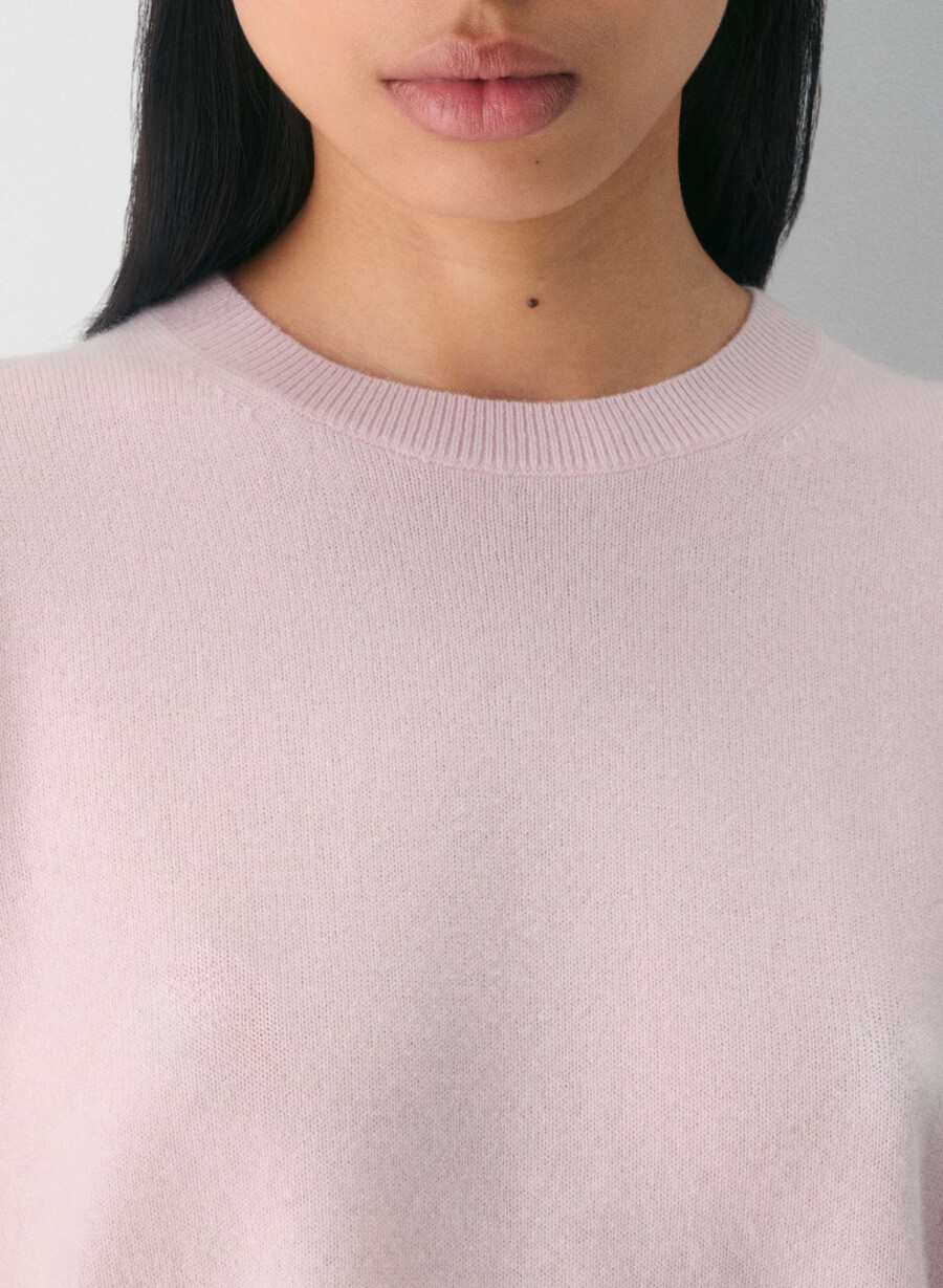 bare cashmere bloor tröja blinkande rÖd
