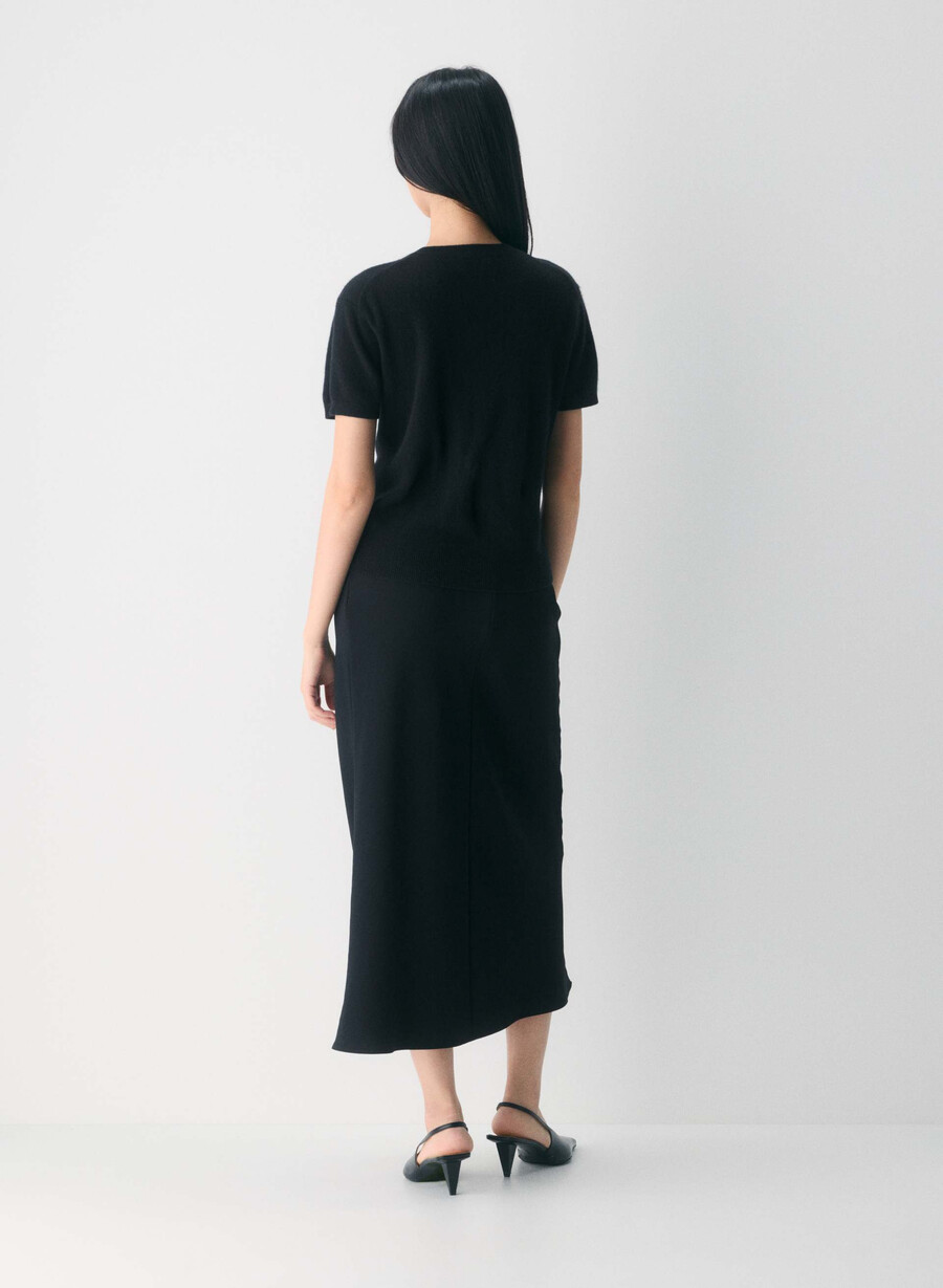 bare cashmere noteworthy cardigan svart