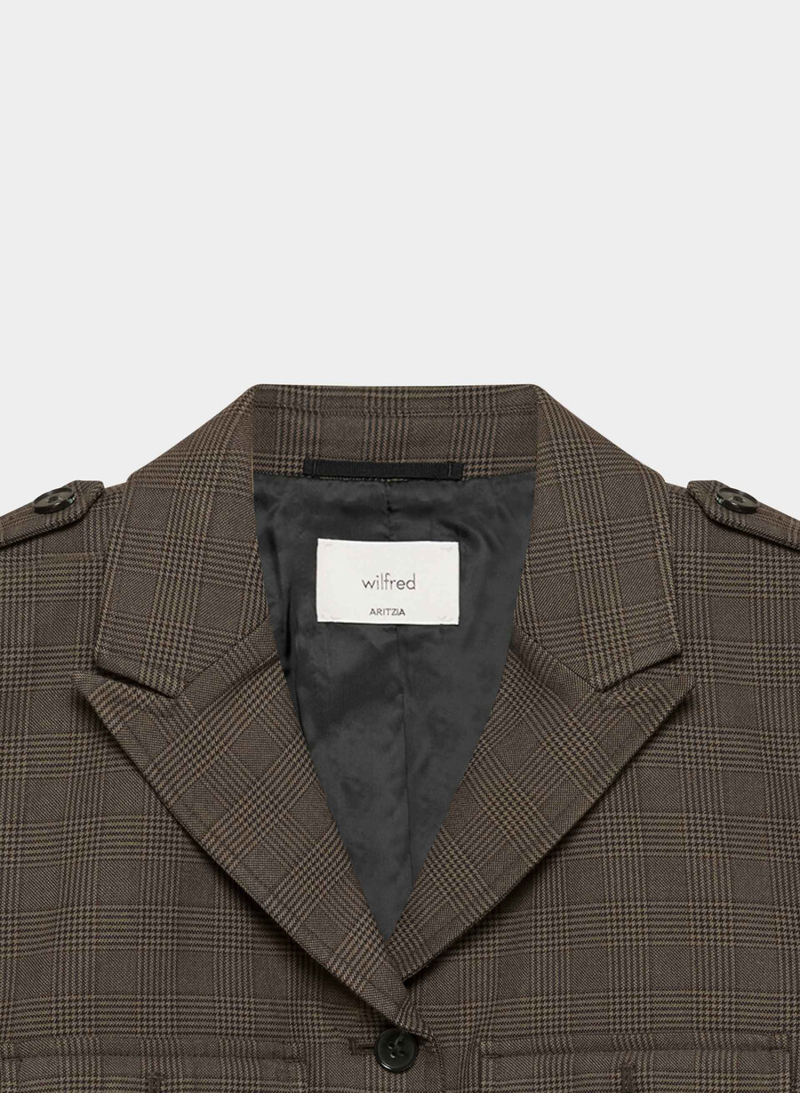 marschjacka - twill merle chk cl tph chr