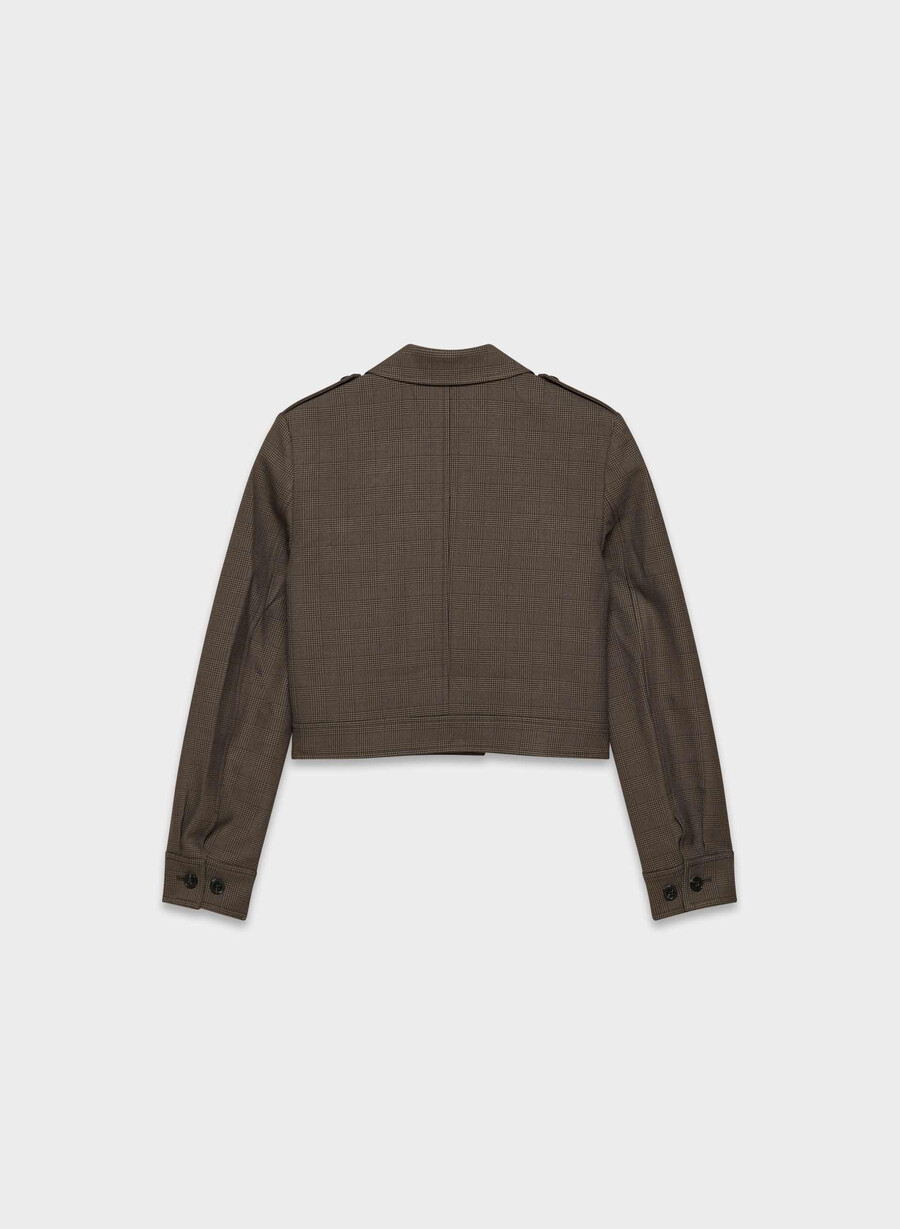 marschjacka - twill merle chk cl tph chr