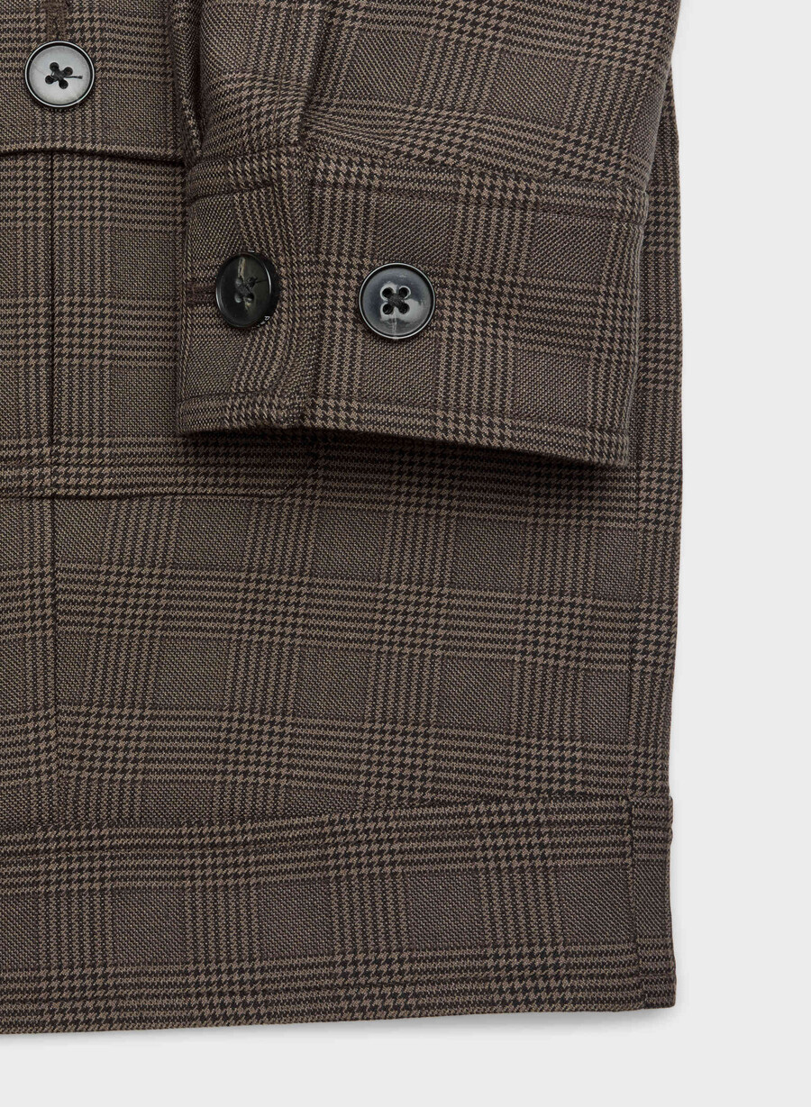 marschjacka - twill merle chk cl tph chr