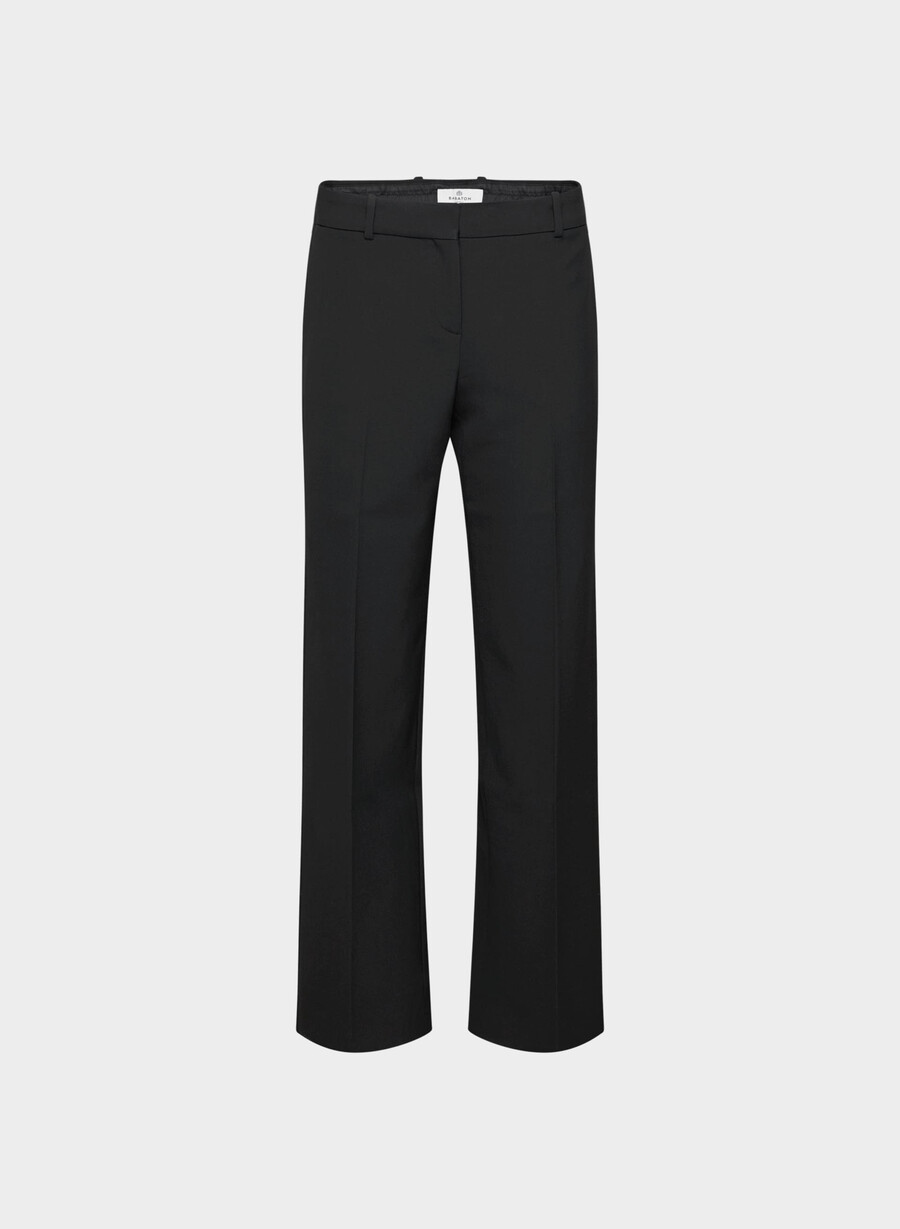 new agency lo-rise byxor - reessential svart