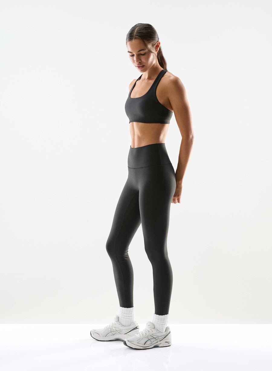 glotone cheeky infinite höghöjdsleggings 66 cm svarta