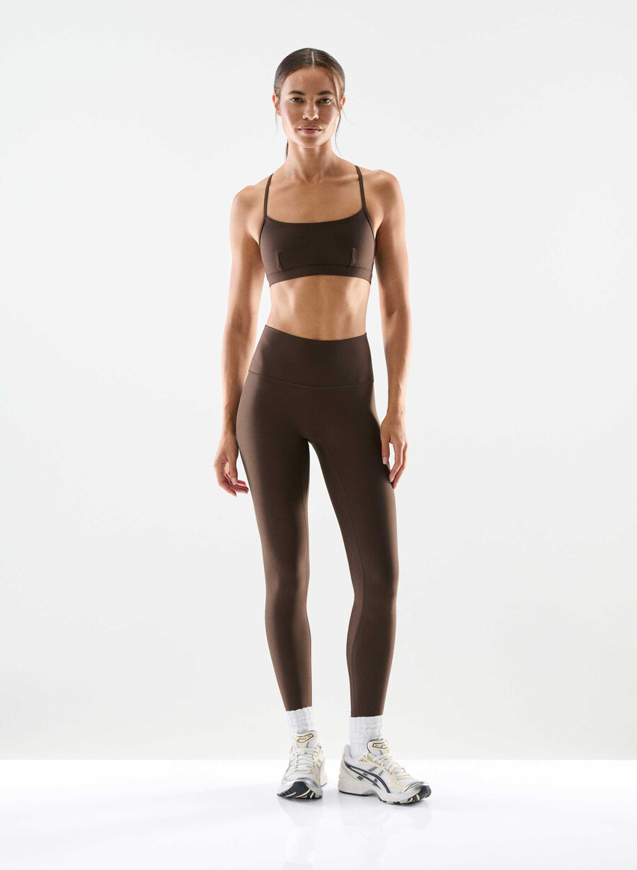 glotone cheeky infinite högmidja 66 cm leggings mokkabrun