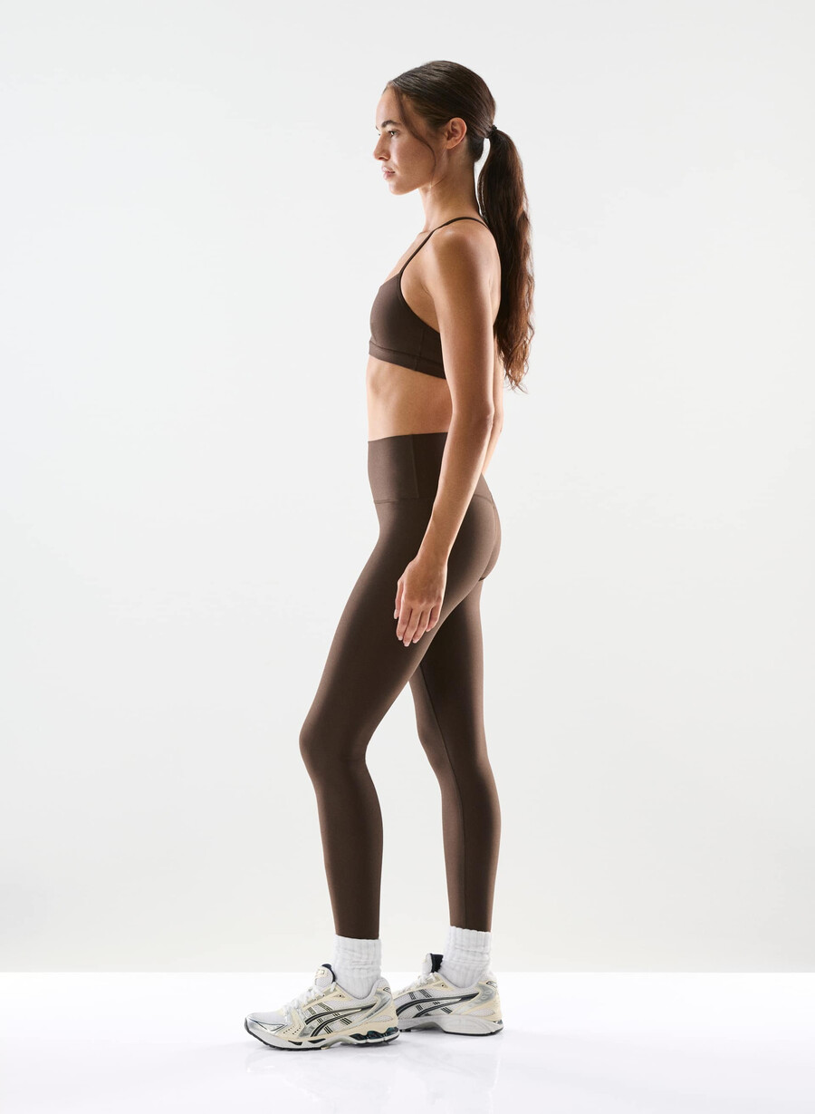 glotone cheeky infinite högmidja 66 cm leggings mokkabrun