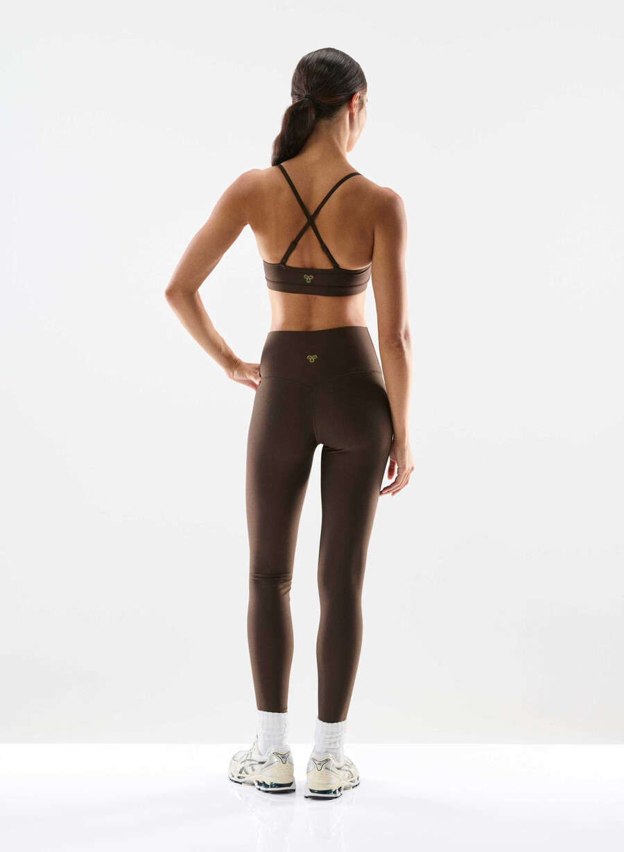 glotone cheeky infinite högmidja 66 cm leggings mokkabrun