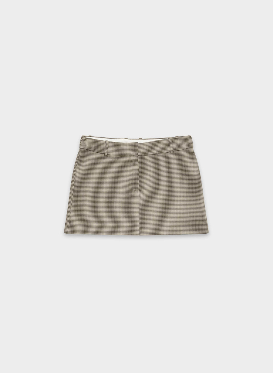 chisel micro skort - Återviktig har check mc brmb