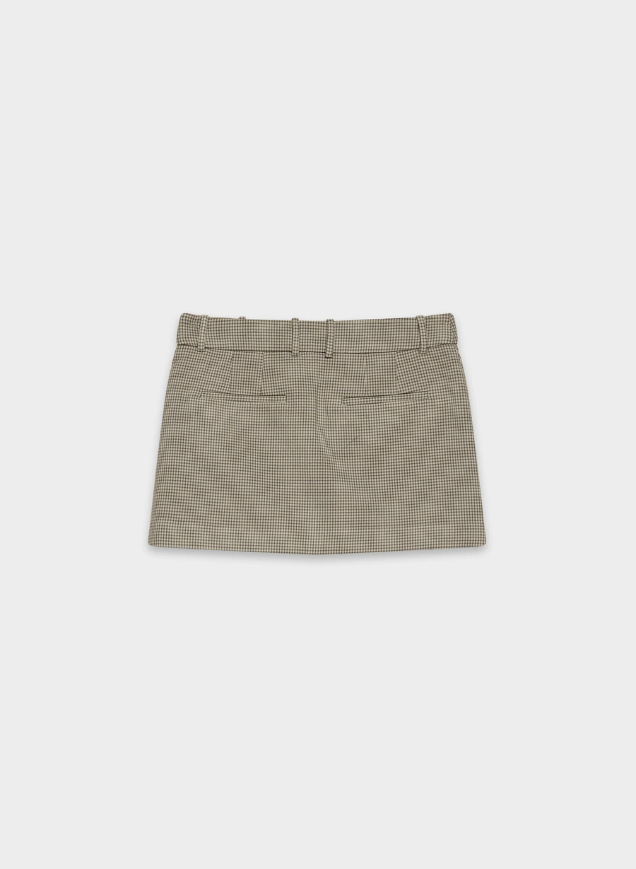 chisel micro skort - Återviktig har check mc brmb