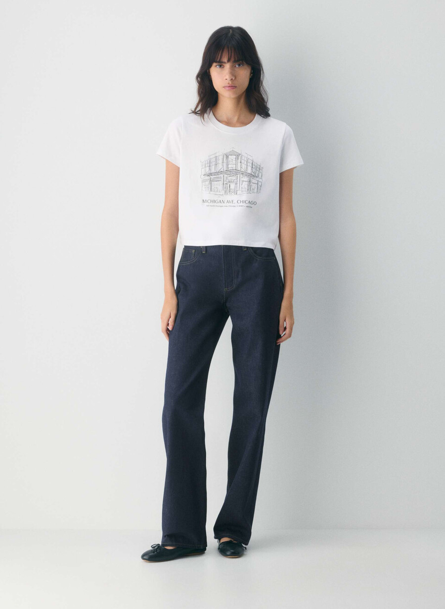 cottonwhisk pedigree t-shirt brt vitsvart mchgn av
