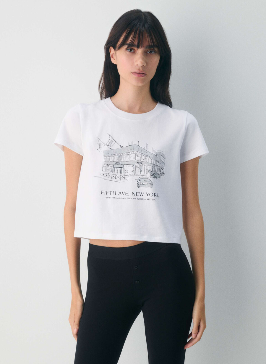 cottonwhisk pedigree t-shirt brt vitsvart fimth av