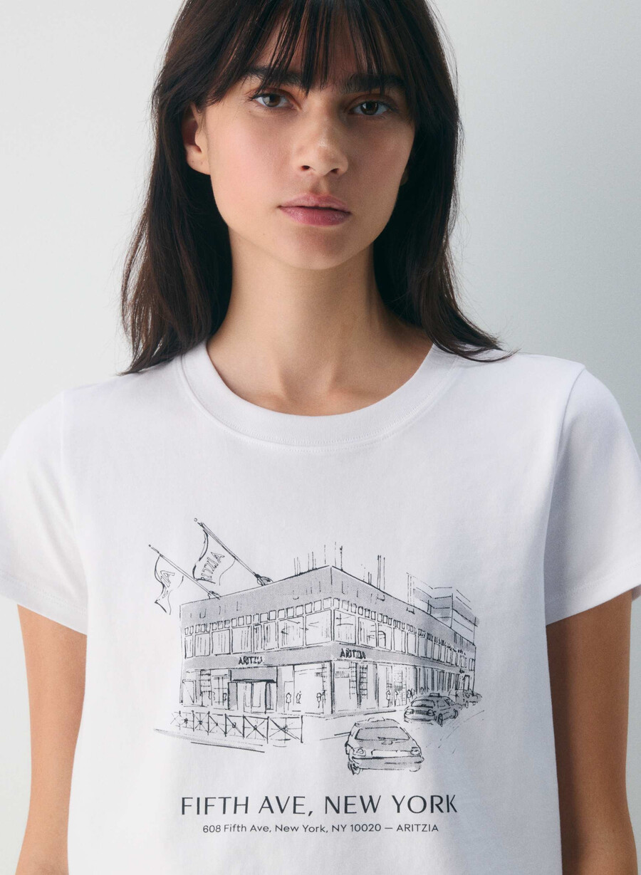 cottonwhisk pedigree t-shirt brt vitsvart fimth av