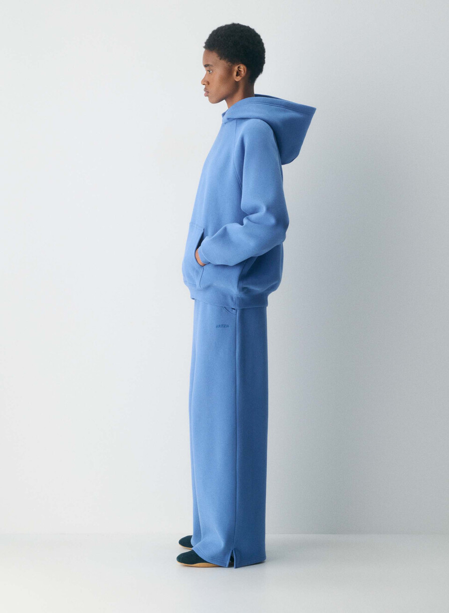 mysig fleece mega banded sweatpants fransk blÅ
