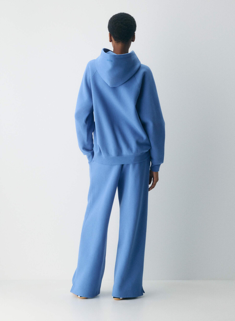 mysig fleece mega banded sweatpants fransk blÅ