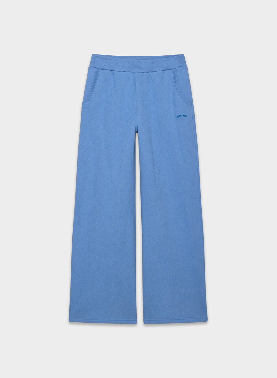 mysig fleece mega banded sweatpants fransk blÅ