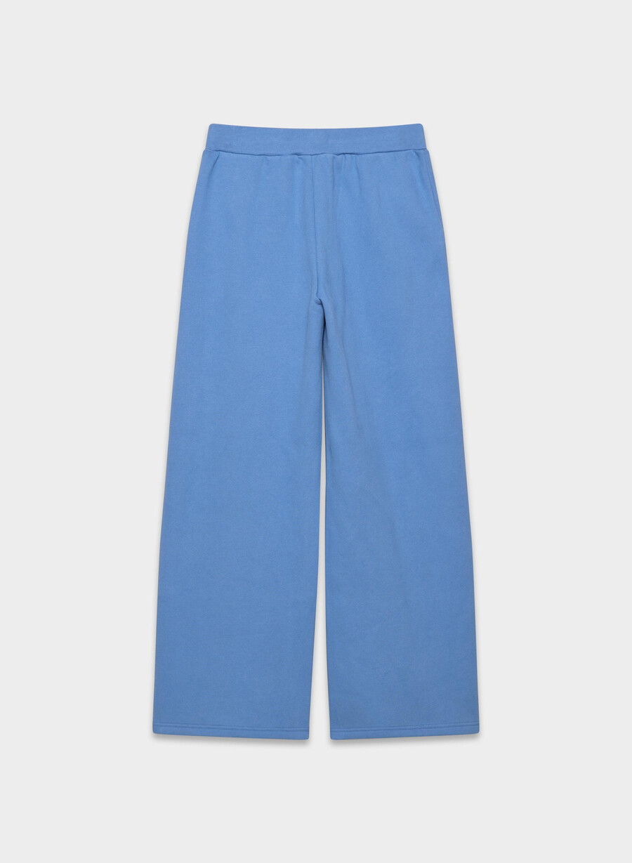 mysig fleece mega banded sweatpants fransk blÅ