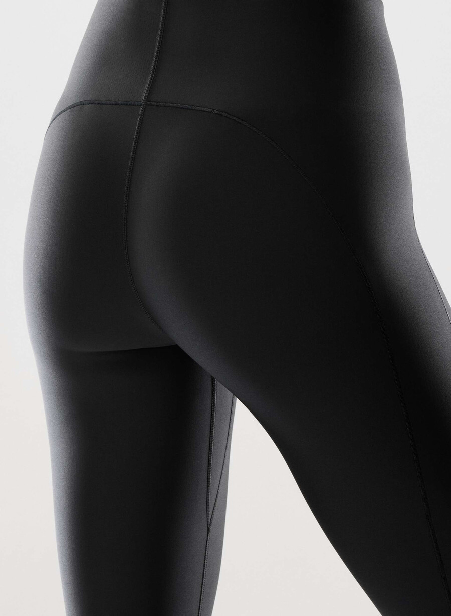 glotone horizon höghöjdsleggings 66 cm svart