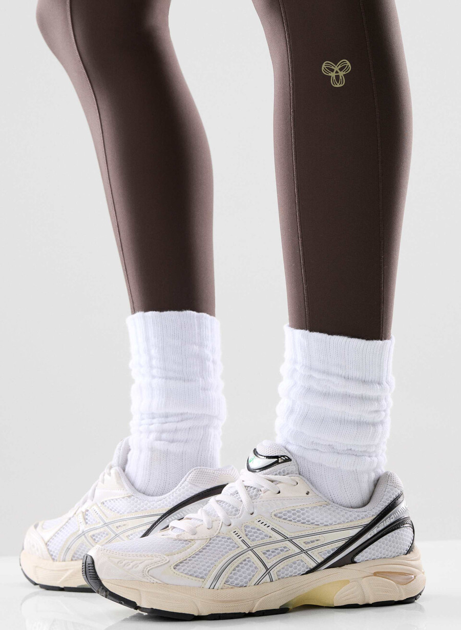 glotone horizon högmidja 66 cm leggings mokkabrun