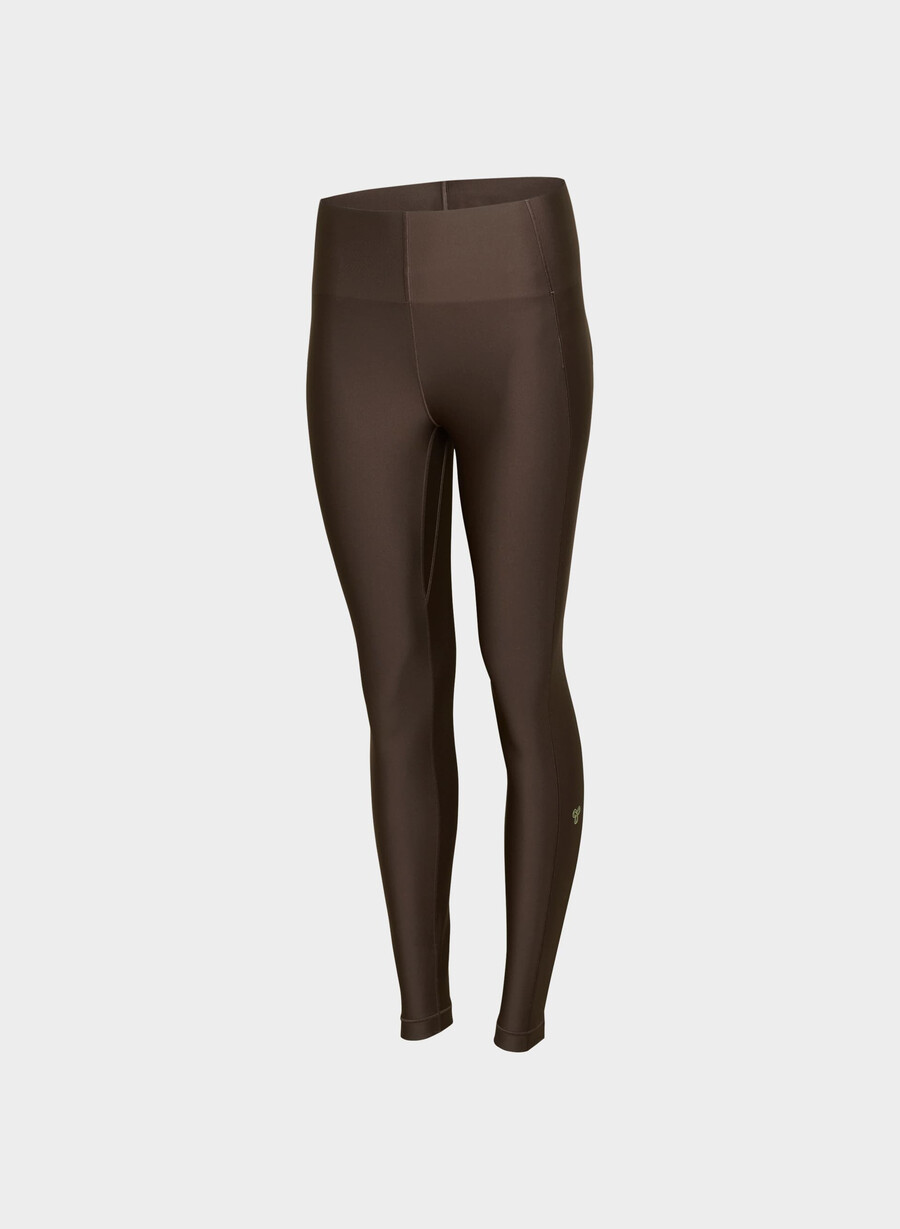 glotone horizon högmidja 66 cm leggings mokkabrun
