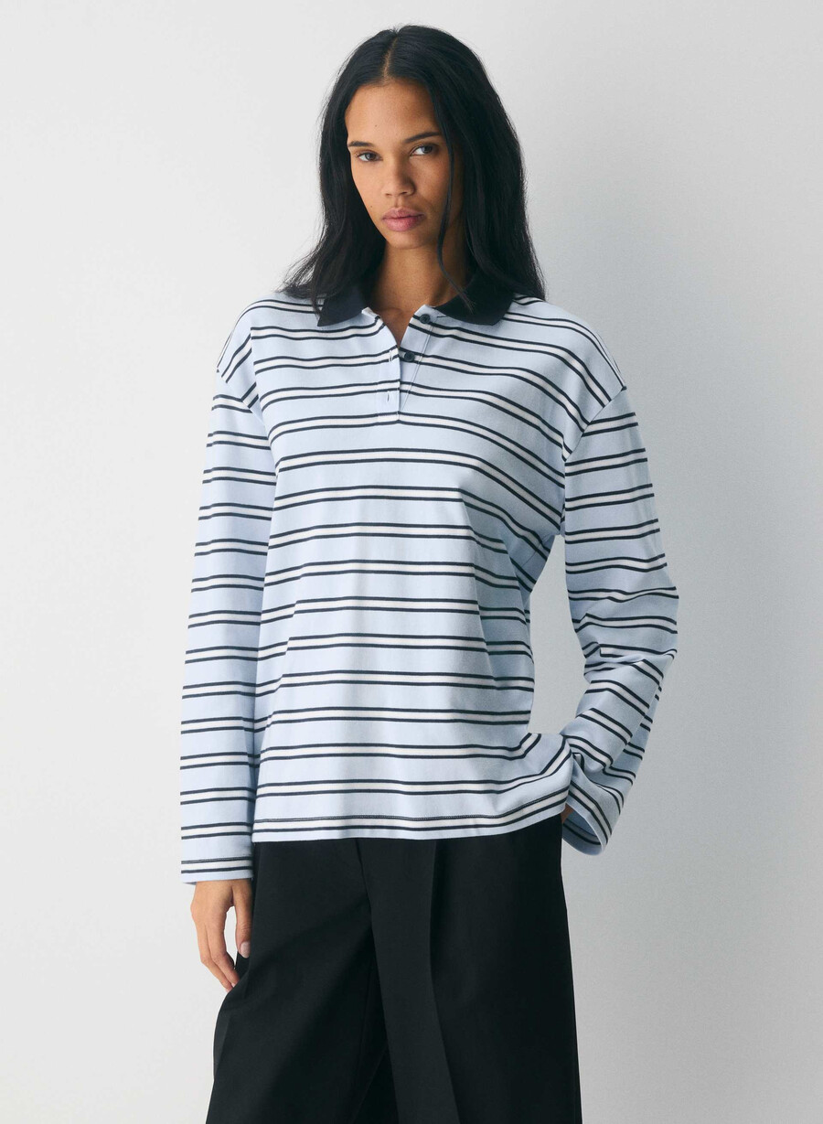 interlock cotton eton långärmad mddy svartmÖrkt grÖnt marinÖvla