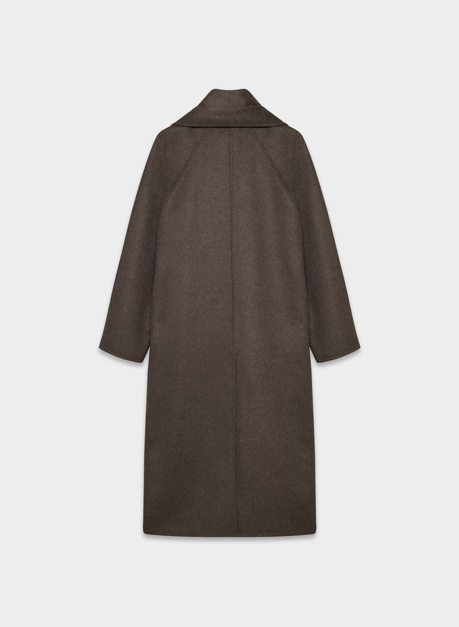 the embrace dubbelsidig kappa - luxe rewool soot