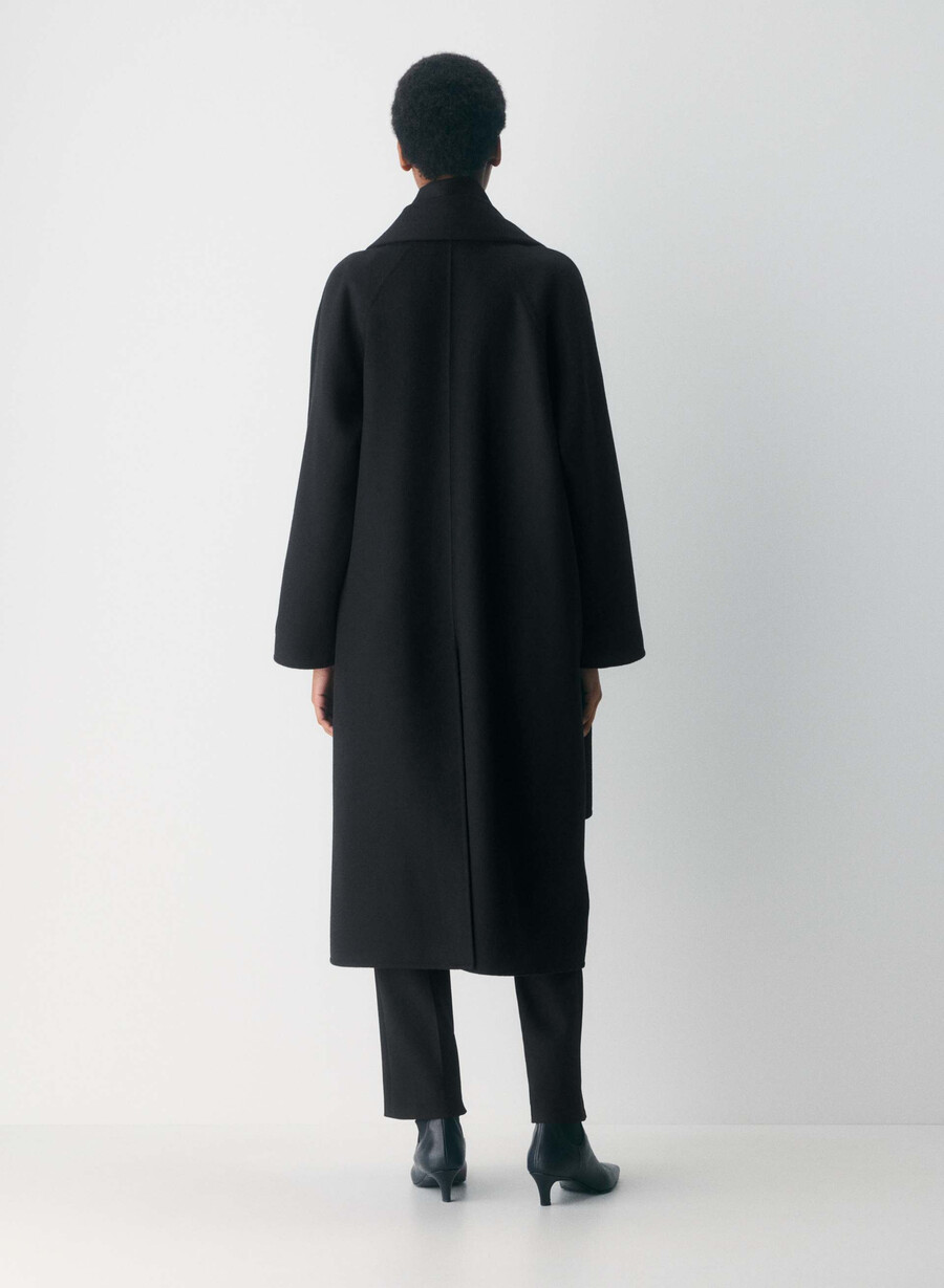 the embrace dubbelsidig kappa - luxe rewool svart