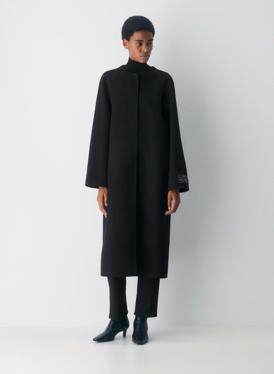 the embrace dubbelsidig kappa - luxe rewool svart