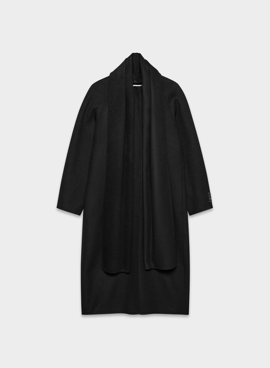 the embrace dubbelsidig kappa - luxe rewool svart