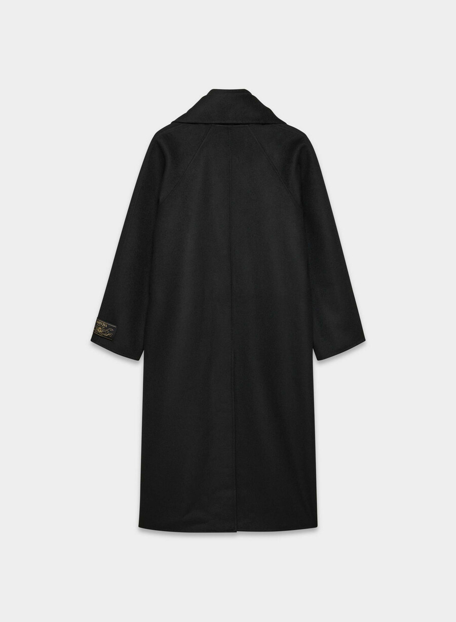 the embrace dubbelsidig kappa - luxe rewool svart