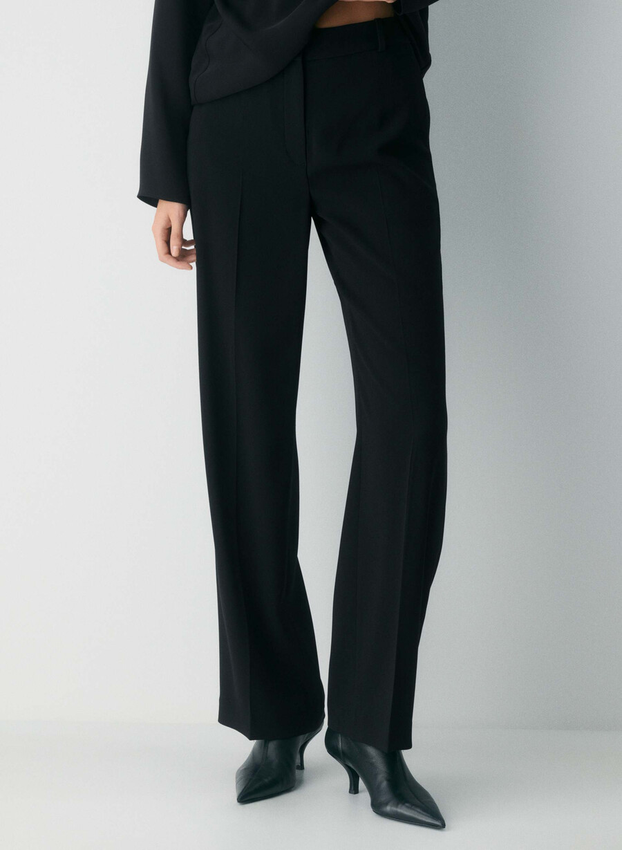 nya agency-byxor - mirror crepe espace