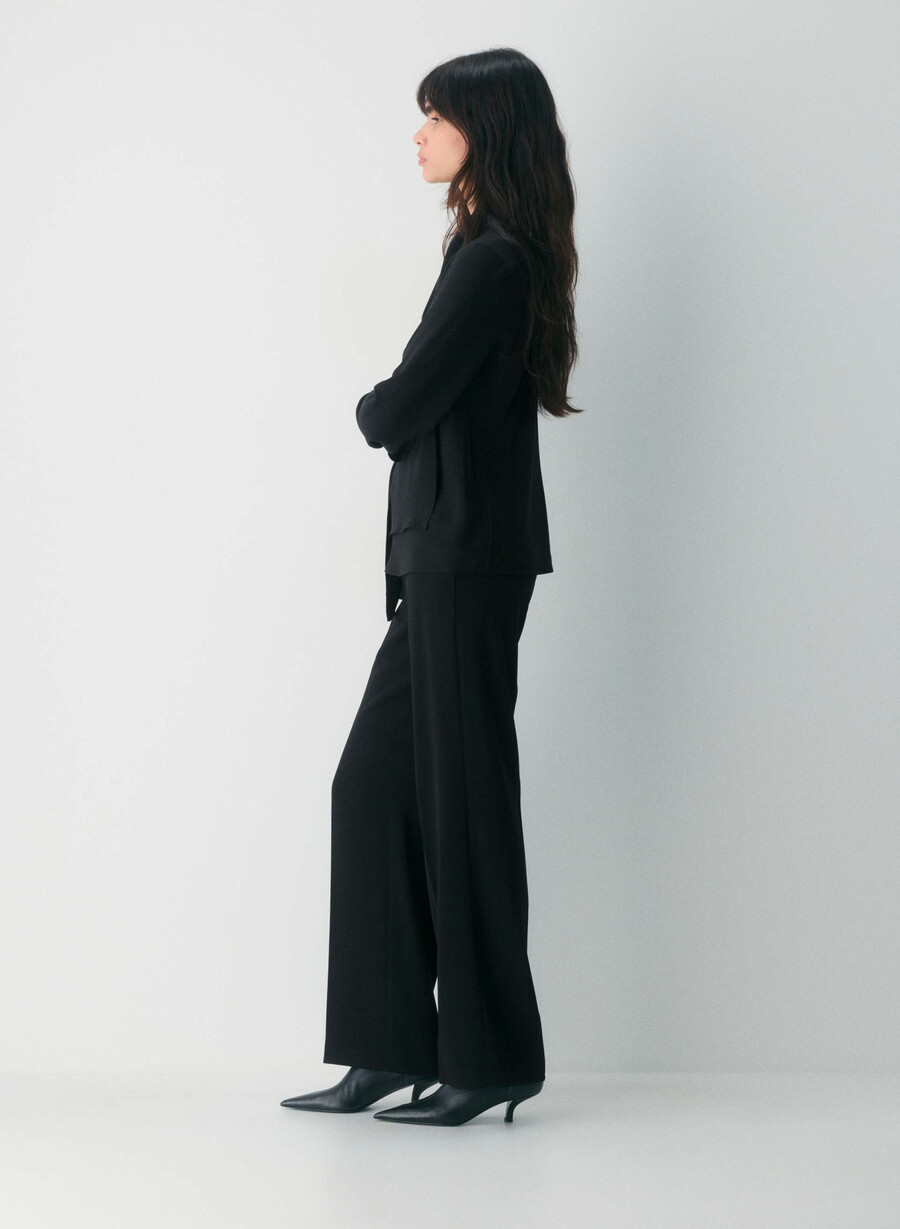 nya agency-byxor - mirror crepe espace