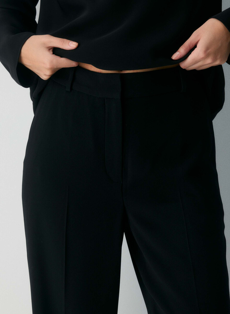 nya agency-byxor - mirror crepe espace