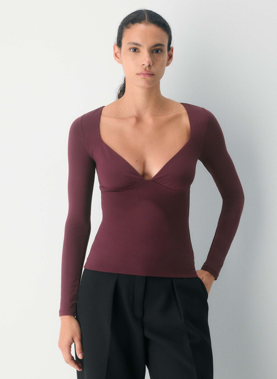 original contour cherish långärmad tröja cardamon