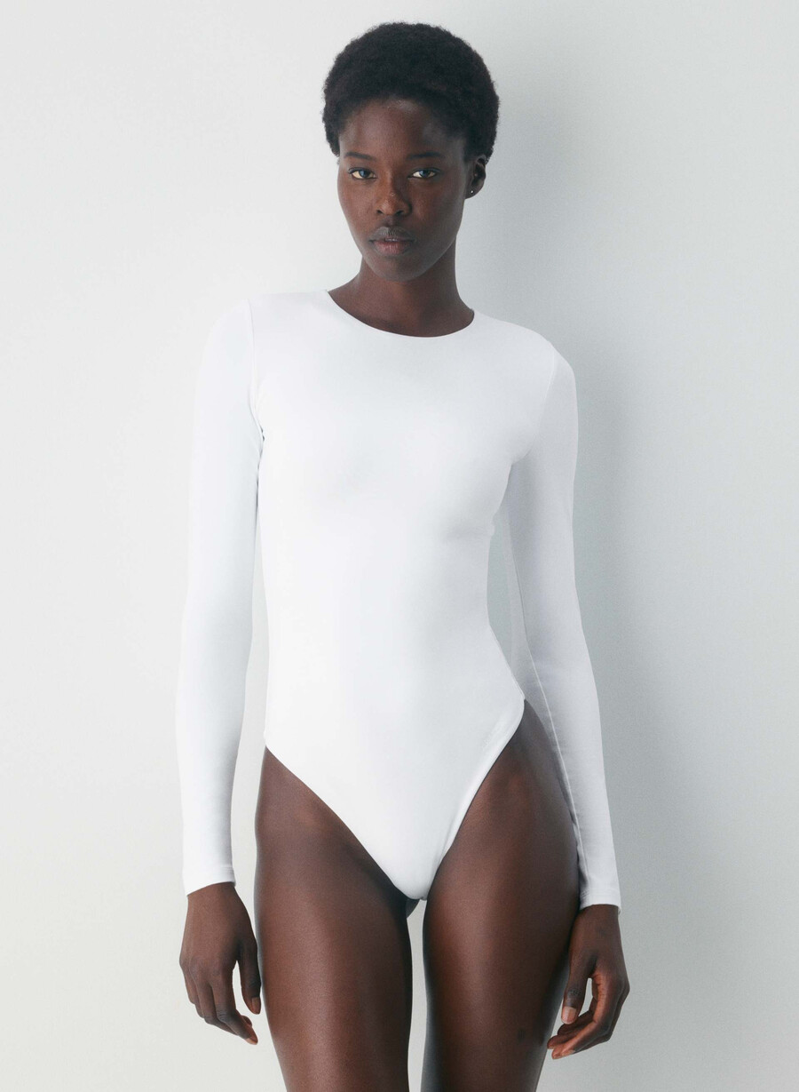 original contour turn bodysuit ljusvit