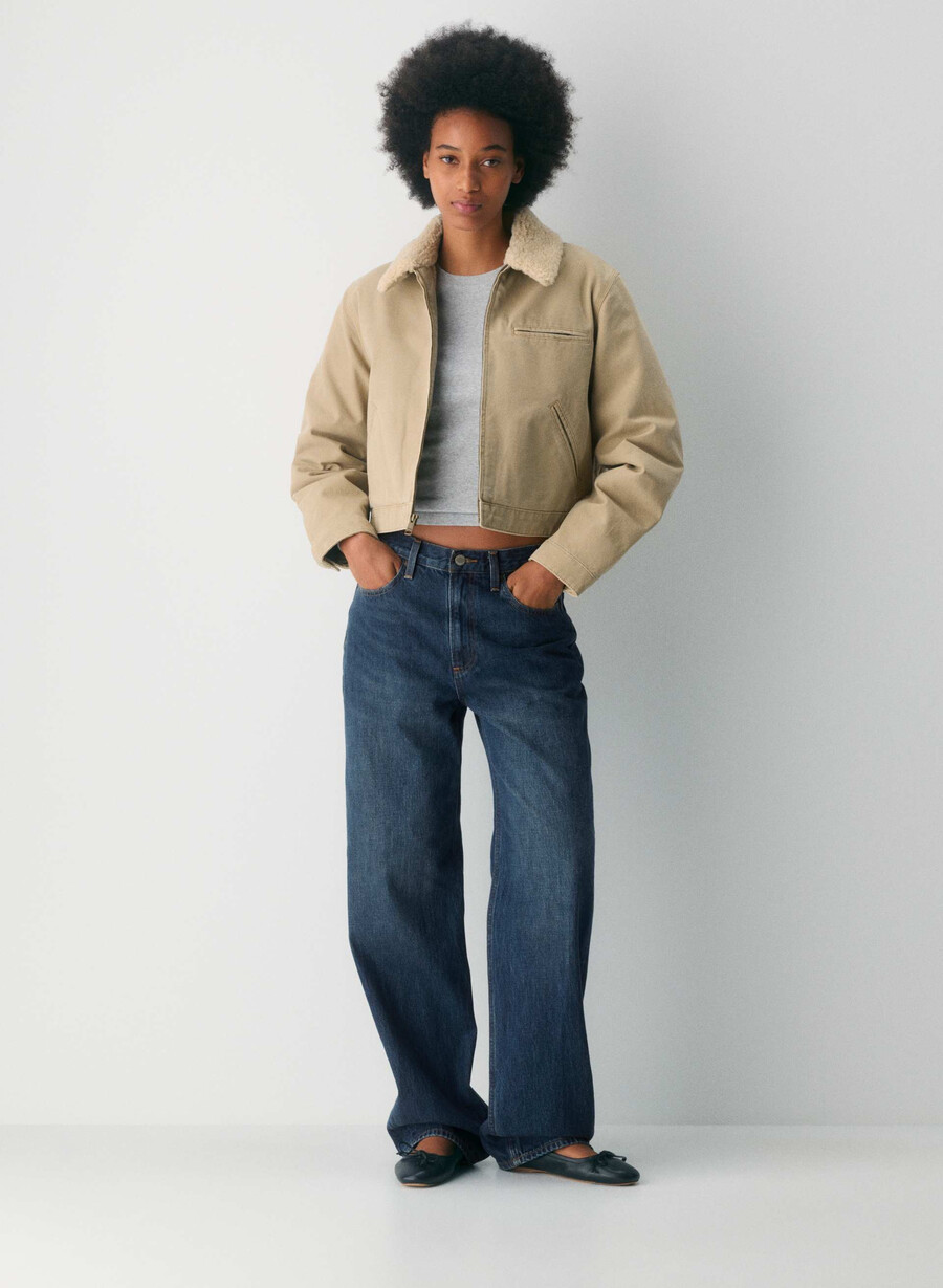 barkley arbetsjacka vintage tan khaki
