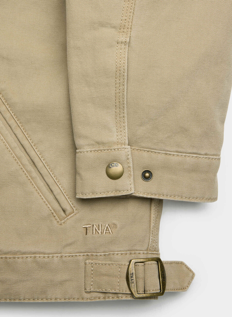 barkley arbetsjacka vintage tan khaki