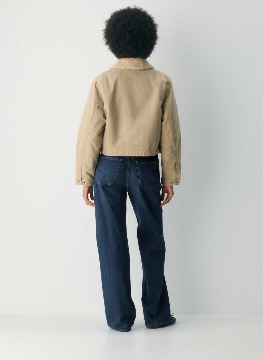 barkley arbetsjacka vintage tan khaki