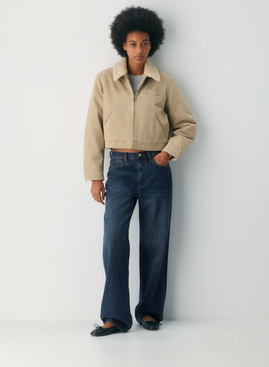 barkley arbetsjacka vintage tan khaki