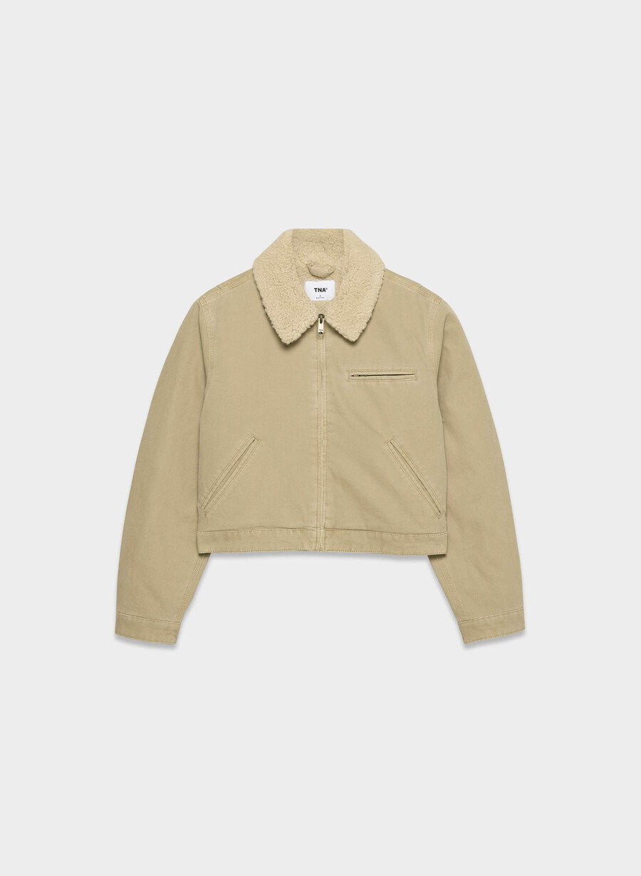 barkley arbetsjacka vintage tan khaki