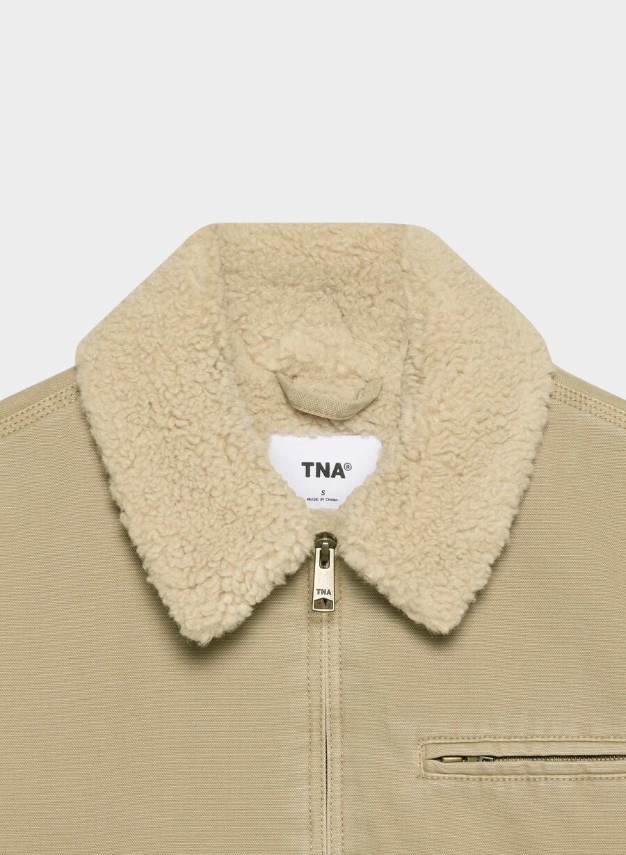 barkley arbetsjacka vintage tan khaki