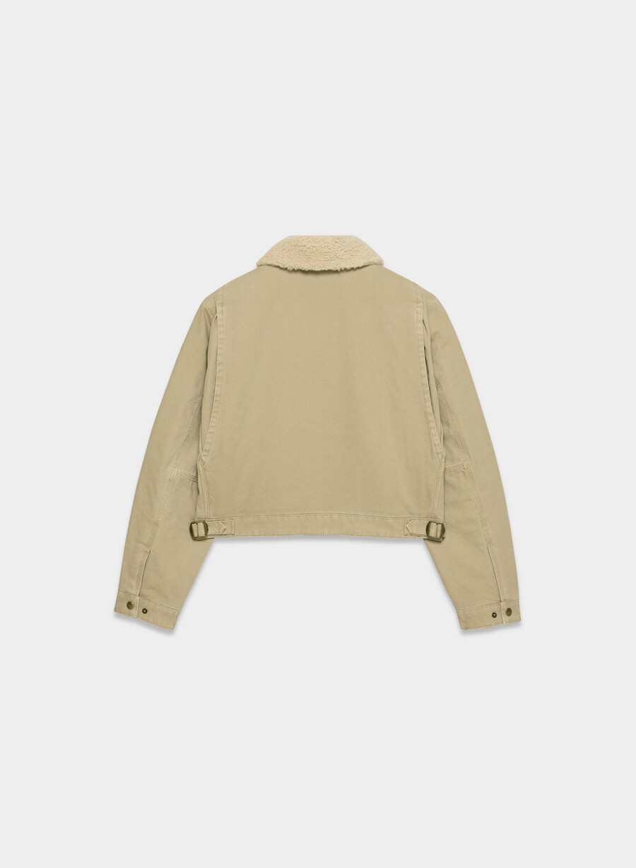 barkley arbetsjacka vintage tan khaki