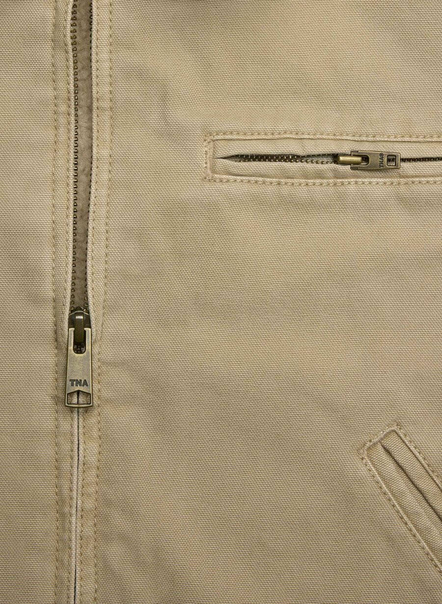 barkley arbetsjacka vintage tan khaki