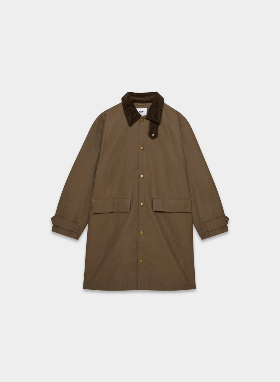 soundwave vaxad trenchcoat sycamore brun