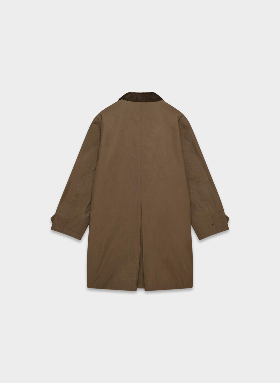 soundwave vaxad trenchcoat sycamore brun