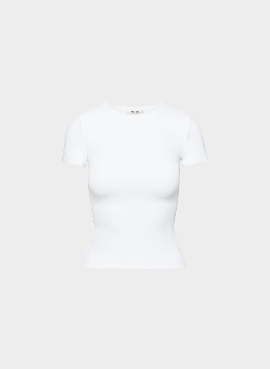 original contour marvel crew t-shirt ljusvit