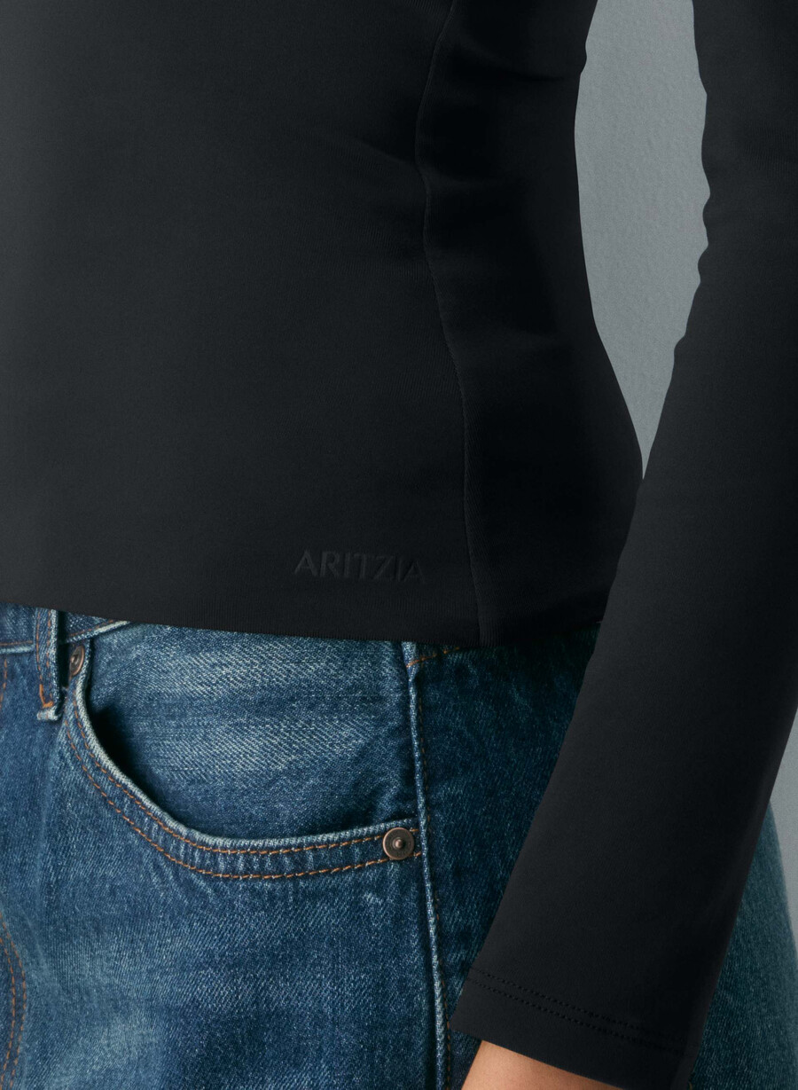 original contour splendid crew långärmad tröja svart