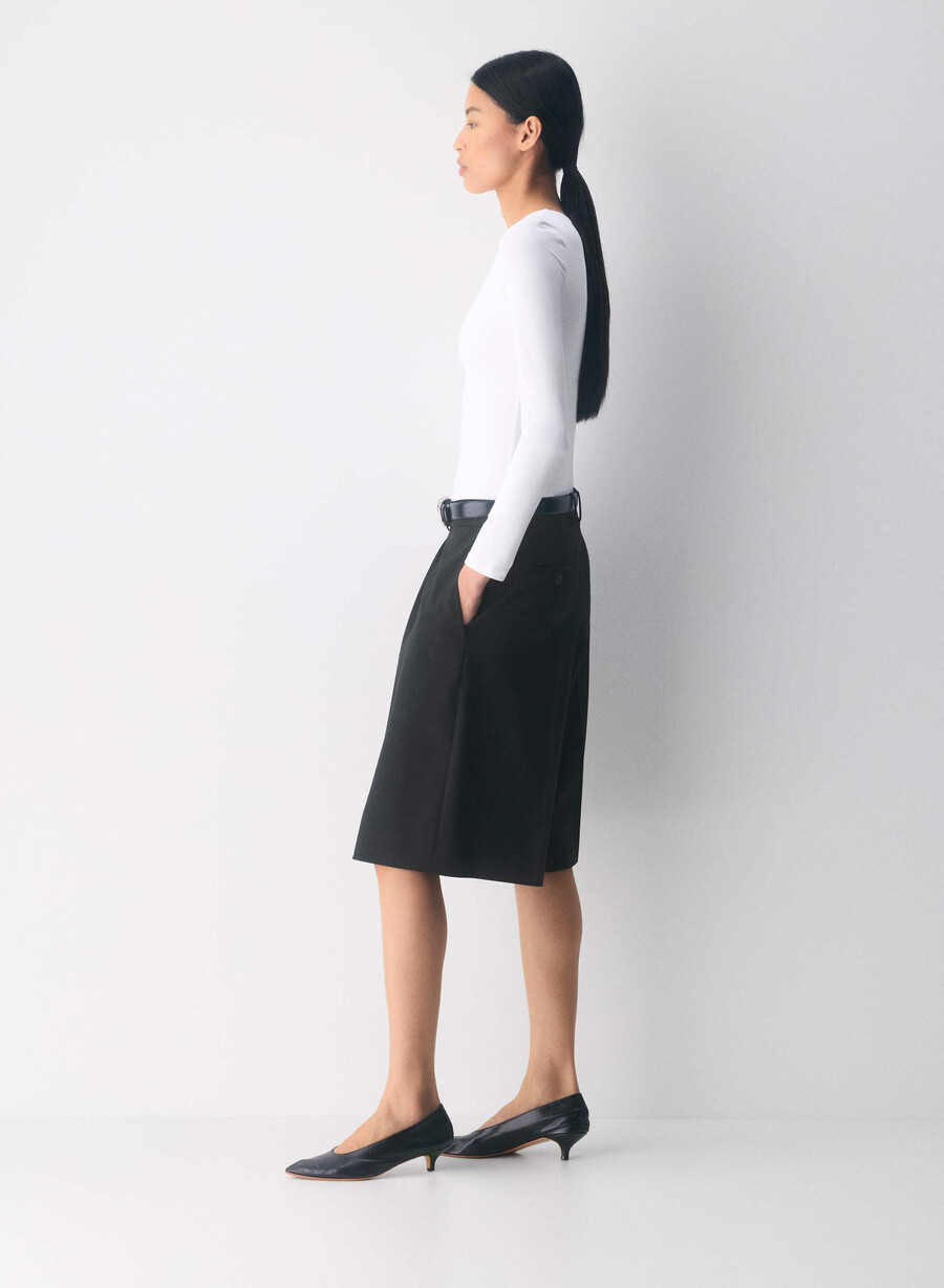 original contour splendid crew långärmad tröja ljusvit