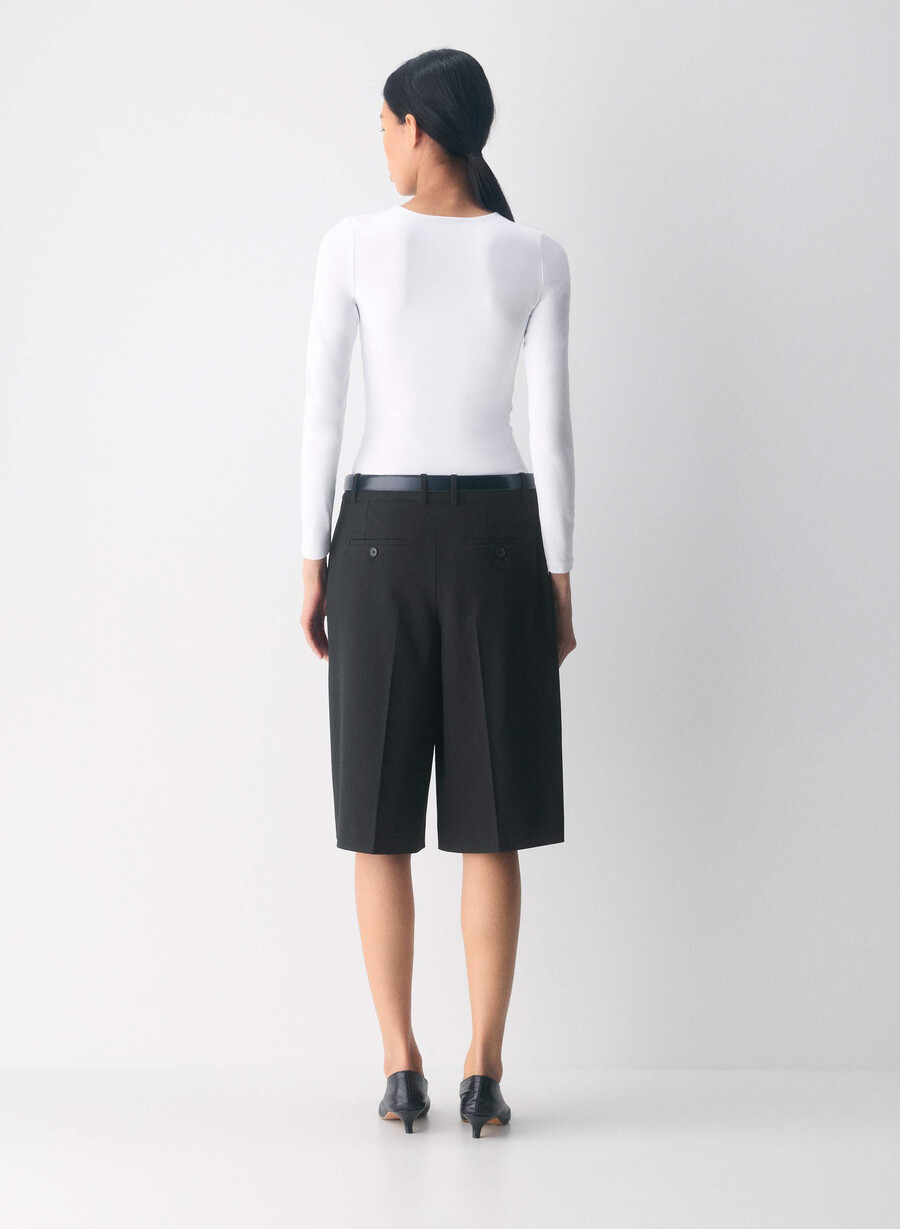 original contour splendid crew långärmad tröja ljusvit