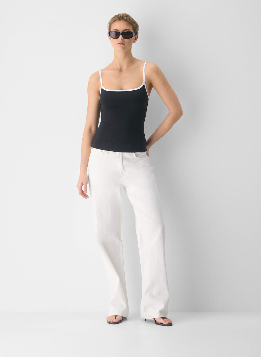 original contour swoop linne svartvit