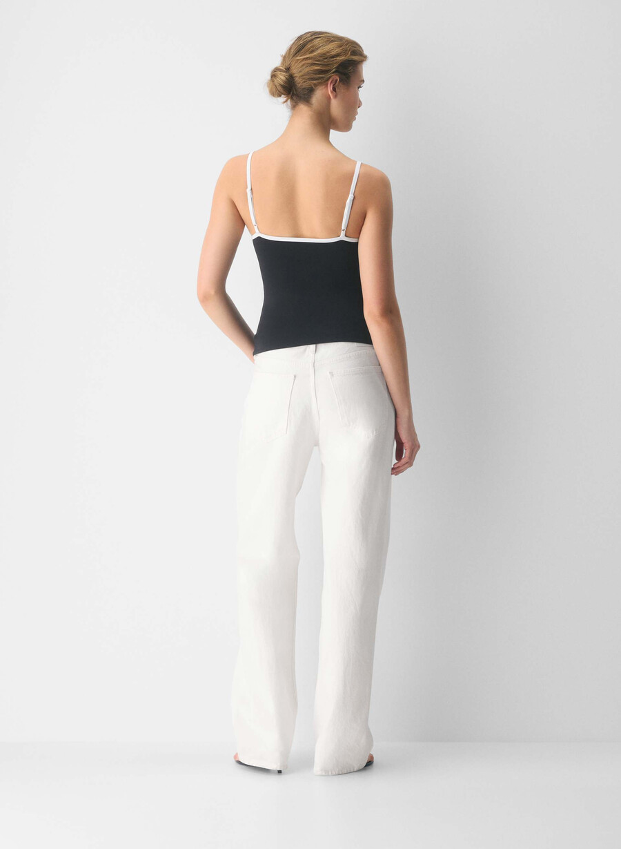 original contour swoop linne svartvit