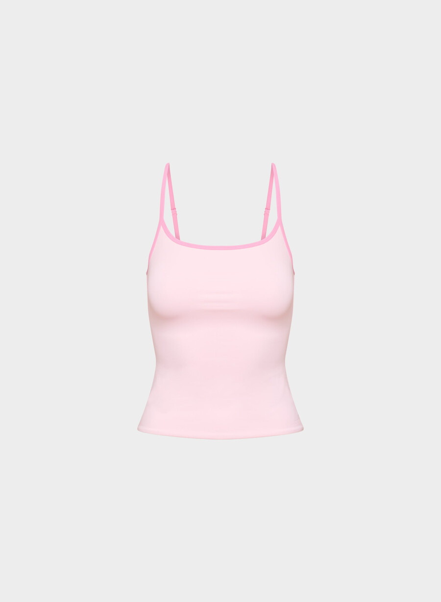 original contour swoop linne med topp villa pinkjllbn pnk